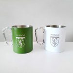 металеві кружки з гравіюванням